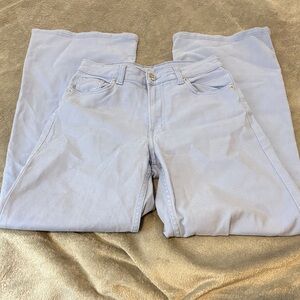 Blue/Lilac Color Denim Jeans